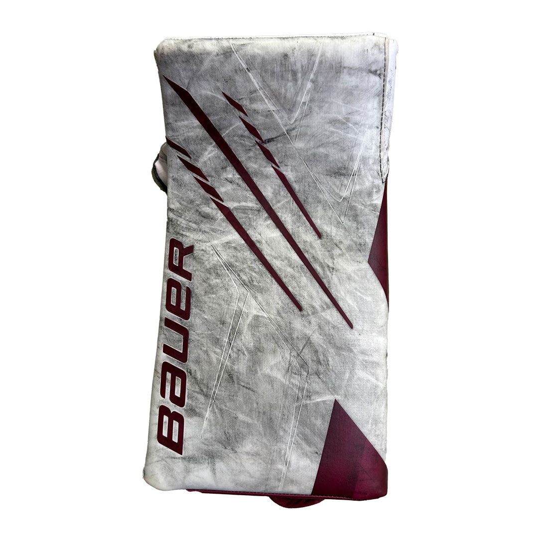 Bauer Vapor Hyperlite - Bloqueur de gardien Pro Stock d'occasion (blanc/rouge)